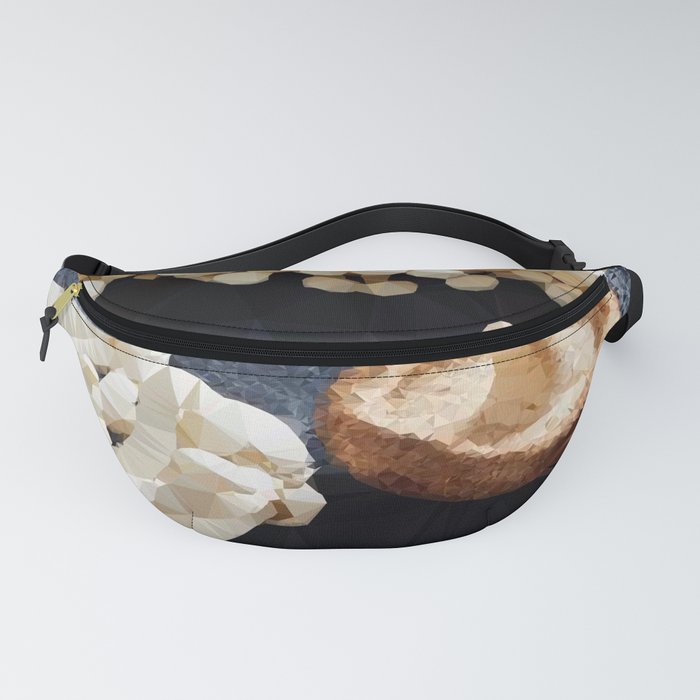 Mushrooms Low Poly Geometric Triangles Fanny Pack