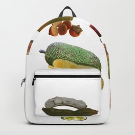 Exotic Fruit Collage Backpack