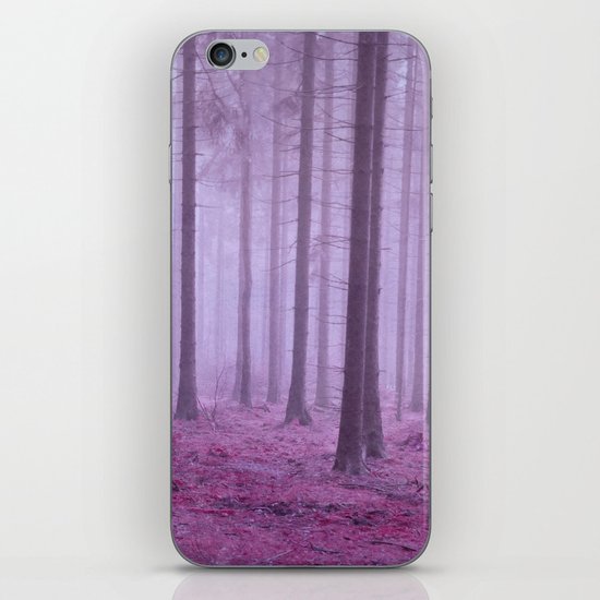 misty trees iPhone & iPod Skin