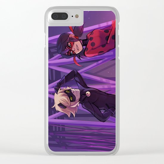 Miraculous Ladybug Clear iPhone Case