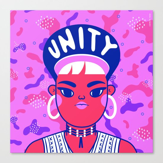 Unity Canvas Print