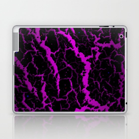 Cracked Space Lava - Purple/Pink Laptop & iPad Skin