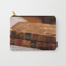 Antique Books Carry-All Pouch