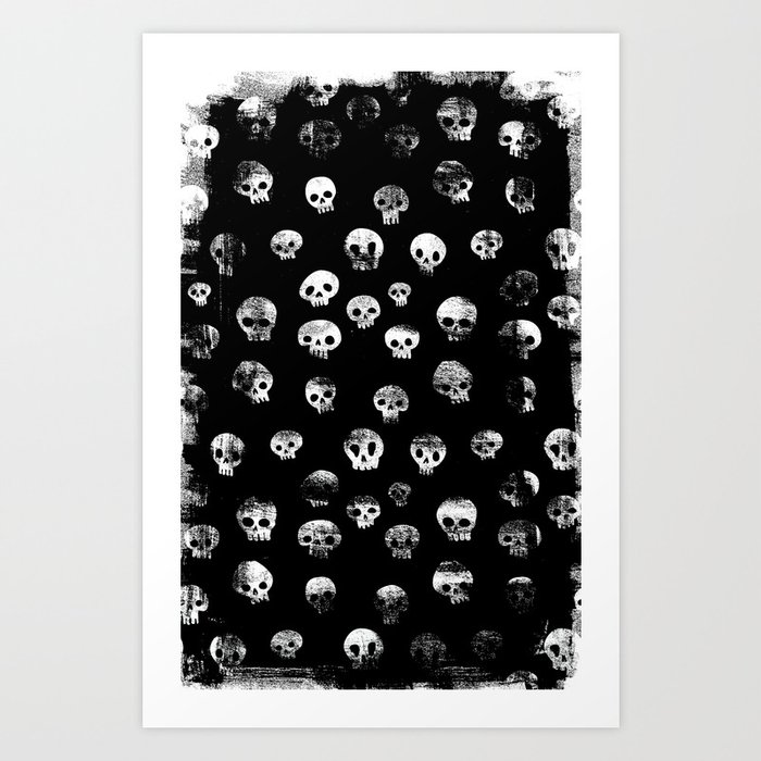 skulls Art Print