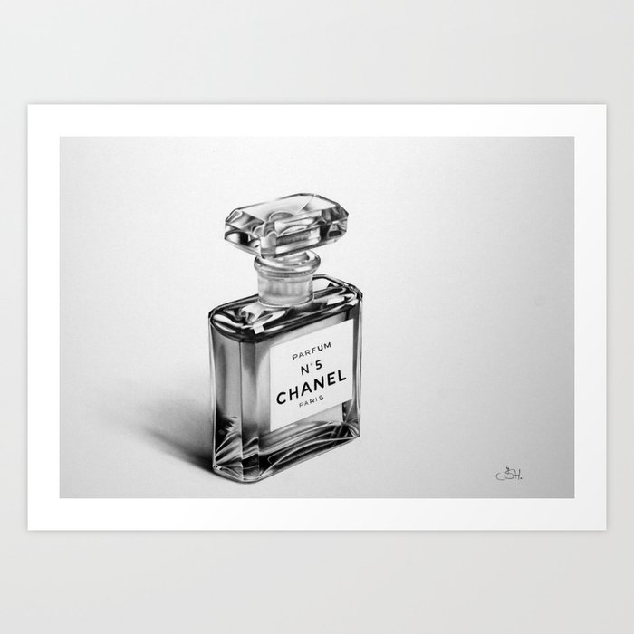 Perfume Bottle Art Print