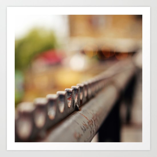Fence Art Print