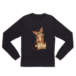 Olive the cat - Art by Hannah age 12 Long Sleeve T Shirt