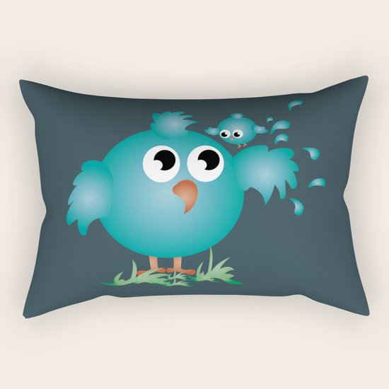 Birds Rectangular Pillow