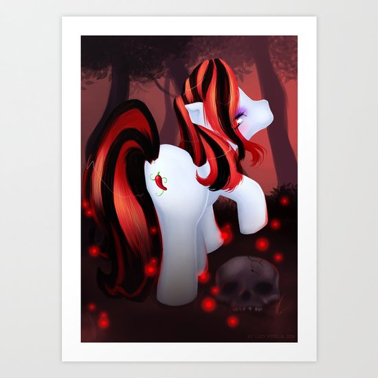Pony Namakashii Art Print