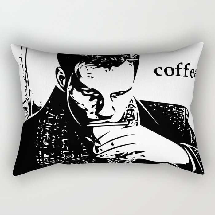 Life is too short for bad coffee Rectangular Pillow