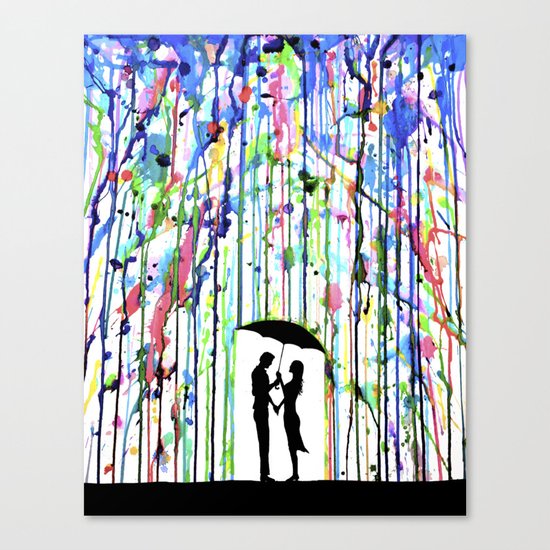 Pour Deux Canvas Print