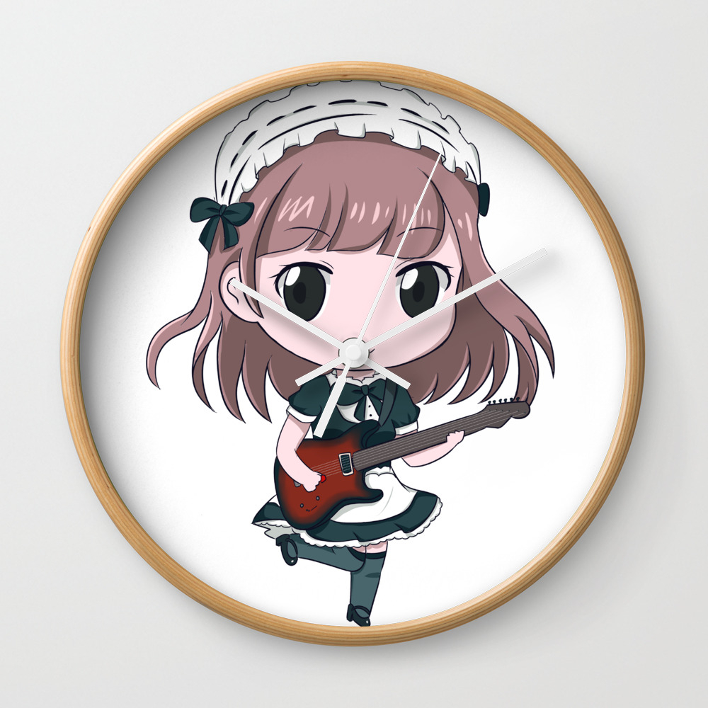 Band Maid Kanami Wall Clock By Iichikun Society6 Band Maid Kanami Wall Clock By Iichikun Society6