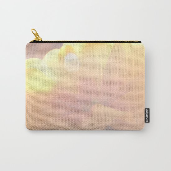Spring Kiss - Yellow Primrose in the sunlight #decor #art #society6 Carry-All Pouch