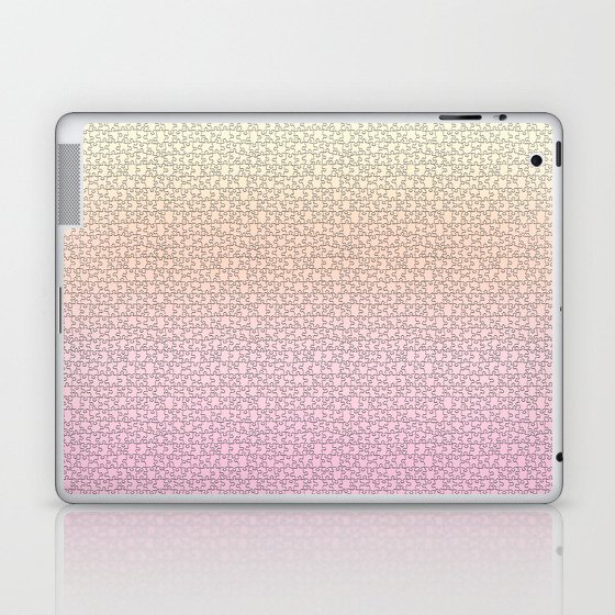 Sunrise Puzzles Modern Pink Collection Laptop & iPad Skin