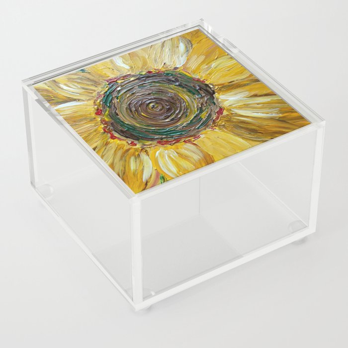 Sunflower Acrylic Box