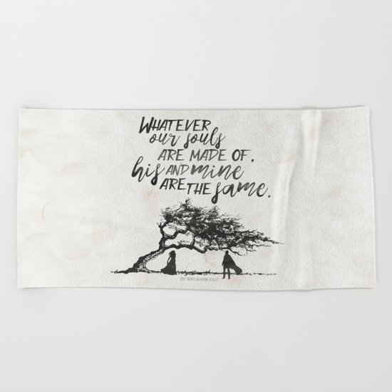 Wuthering Heights - Souls Beach Towel