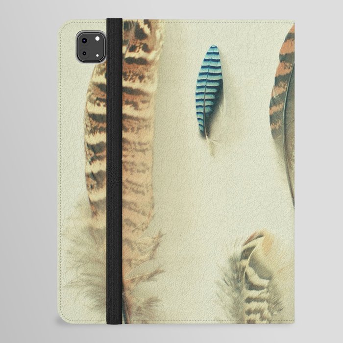 The Feather Collection iPad Folio Case