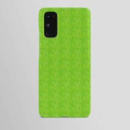 children's pattern-pantone color-solid color-green Android Case