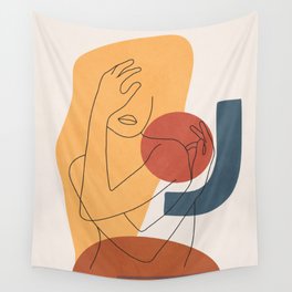 Colorful Movement II Wall Tapestry