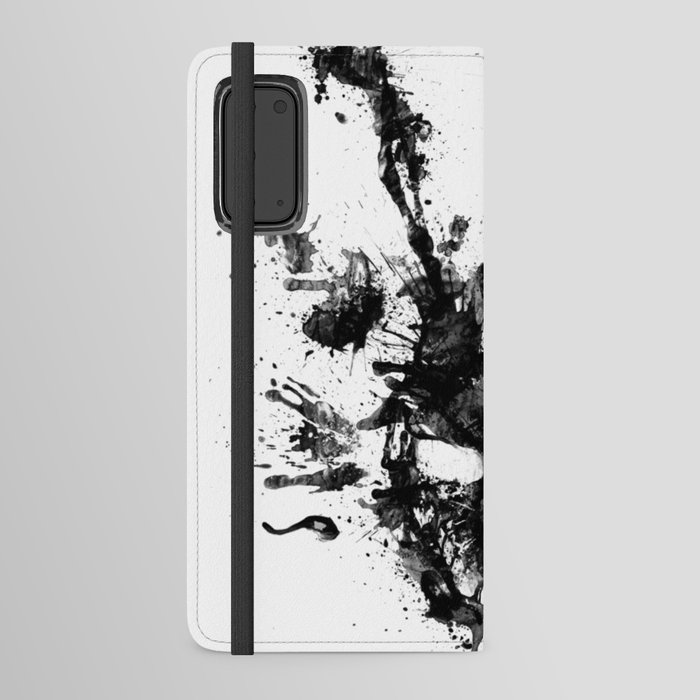 Frank (Donnie Darko). Ink Blot Painting Android Wallet Case