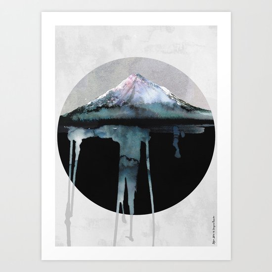 The Island | by Dylan Silva & Georgiana Paraschiv Art Print