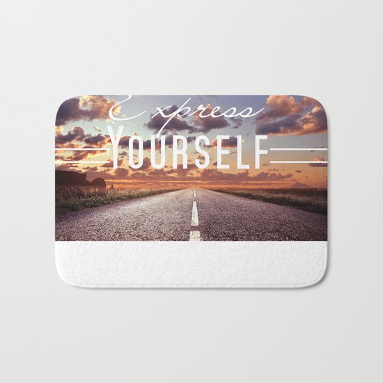 Express Yourself Bath Mat