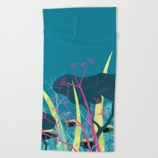 la foresta di circe Beach Towel