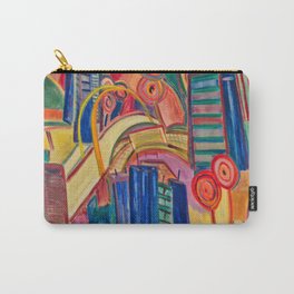 Lollipaparazzi Carry-All Pouch | Looneytoons, Disneyesque, Dreamworks, Manhattan, Hollywood, Buildings, Cartoon, Paparazzi, Dorothy, Painting 