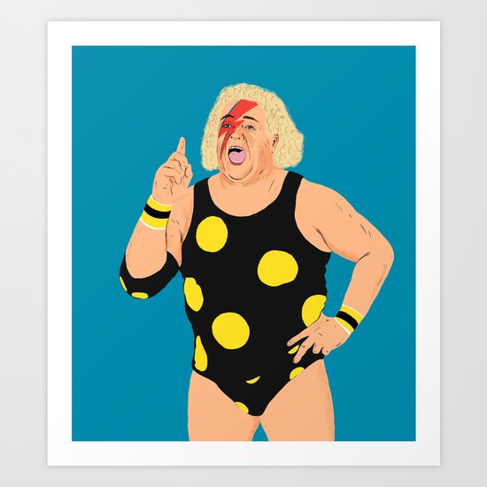 Ziggy StarDusty Rhodes Art Print