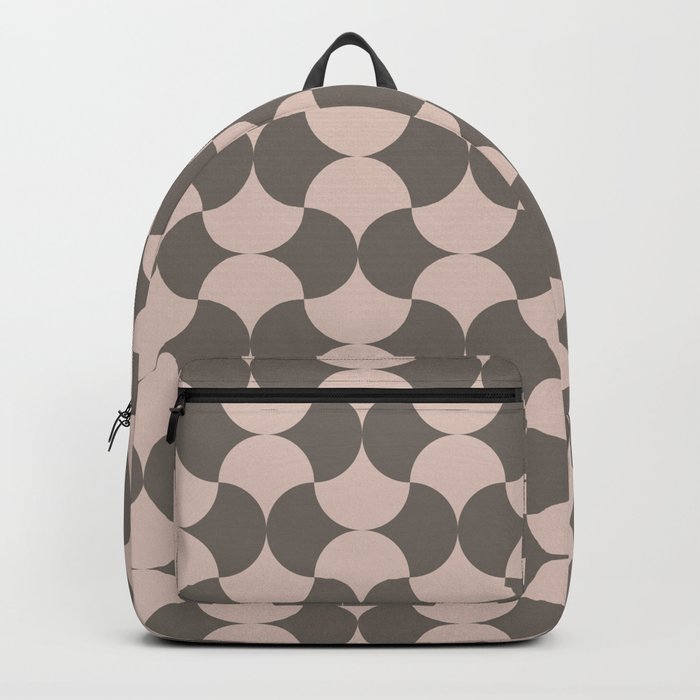 Deco 2 pattern grey Backpack