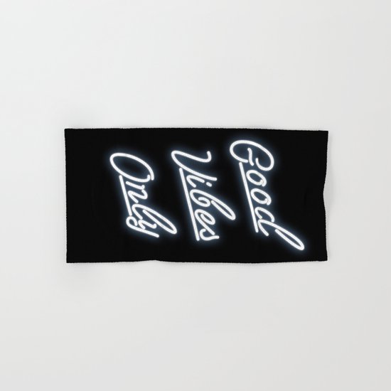 Good Vibes Only Hand & Bath Towel
