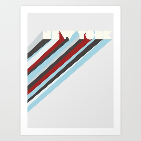 New York Art Print