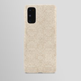 Shabby Champagne Damask Pattern Android Case