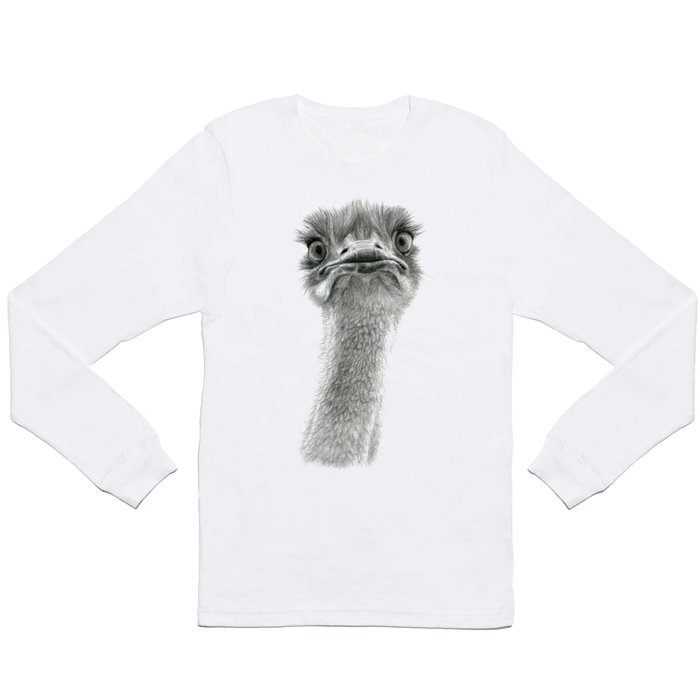 Cute Ostrich SK053 Long Sleeve T Shirt