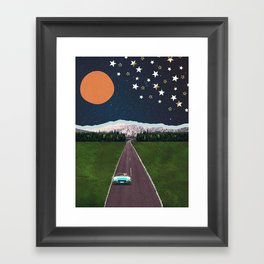 The Road Ahead Framed Art Print