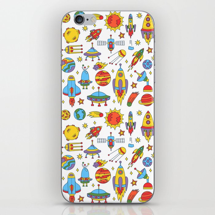 Outer space cosmos pattern iPhone Skin