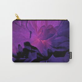 Purple Peony Carry-All Pouch