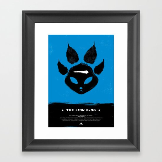 The Lion King Framed Art Print