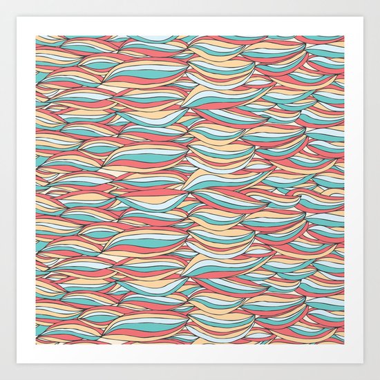 Candy Art Print