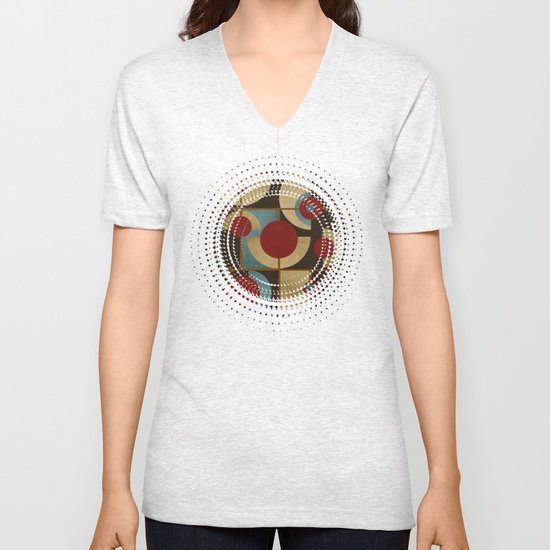 Textures/Abstract 98 Unisex V-Neck
