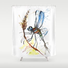 dragon-fly Shower Curtain