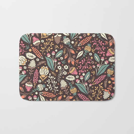 Sweet Flowers Bath Mat