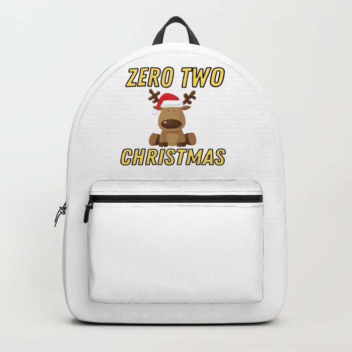 Zero Two Christmas Reindeer - Ugly Sweater Merry Xmas Backpack