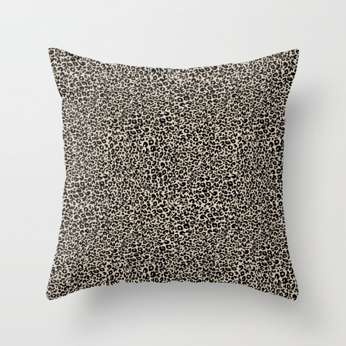 Leopard petite Throw Pillow