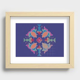 Connect the Dots  Recessed Framed Print