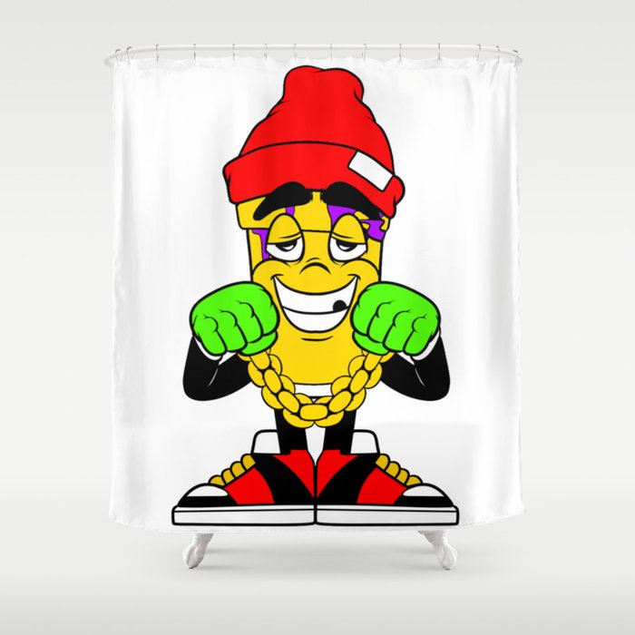 graffiti Shower Curtain