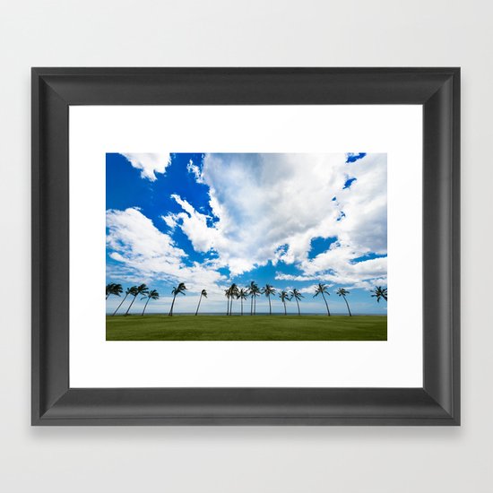Somewhere in Paradise Framed Art Print