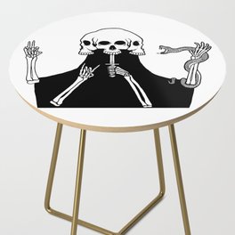 Skeleton Three Heads Side Table