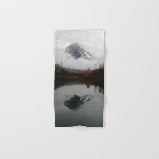 Beautiful Mountain # reflection Hand & Bath Towel