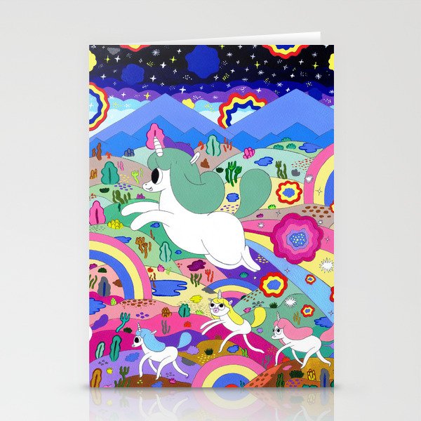 Gary the Farting Unicorn Stationery Cards